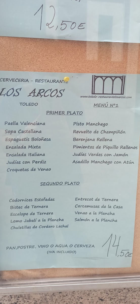 Menu Restaurante Los Arcos-10