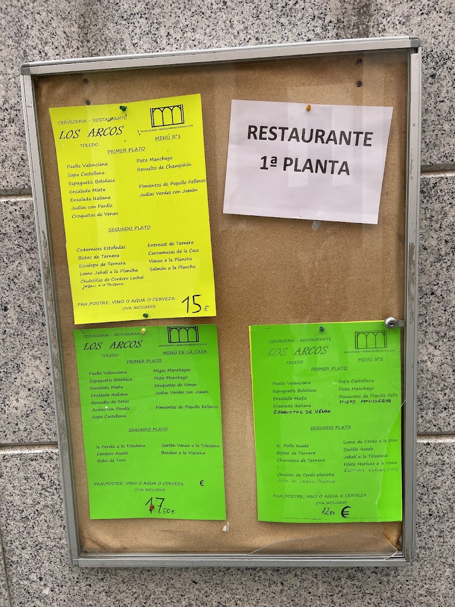 Menu Restaurante Los Arcos-4