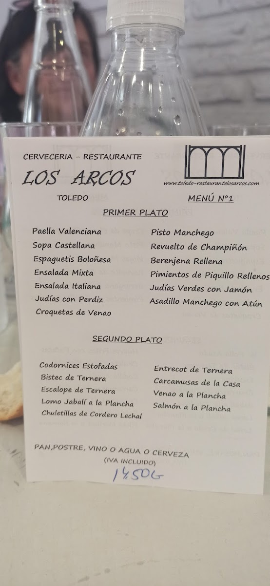 Menu Restaurante Los Arcos-8